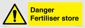 Danger Fertiliser store